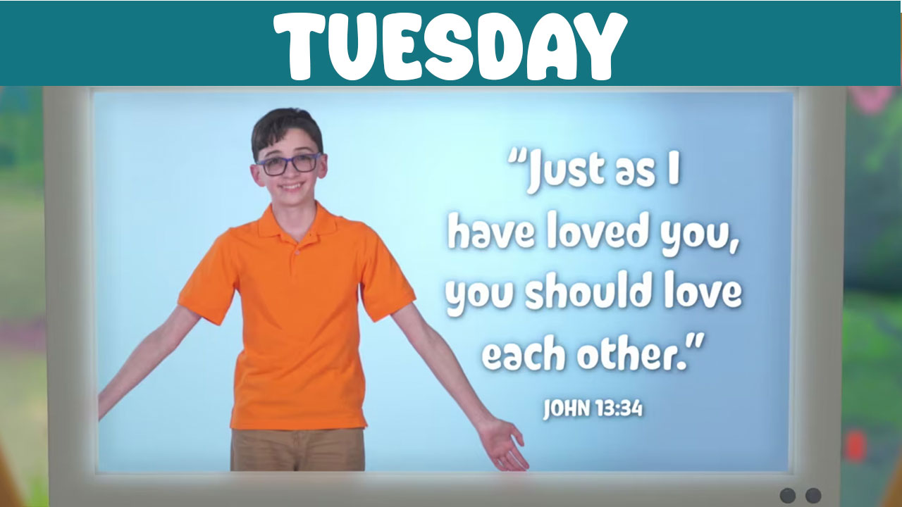 Tuesday John 13:34