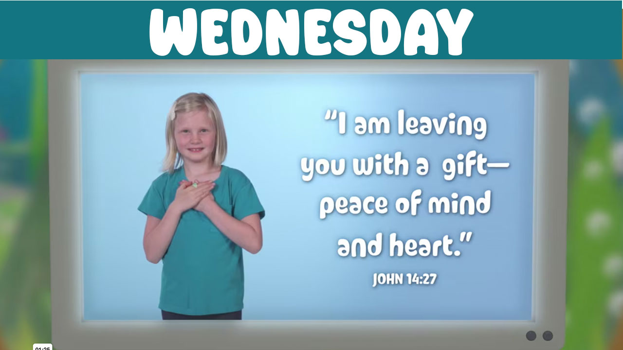 Wednesday John 14:27